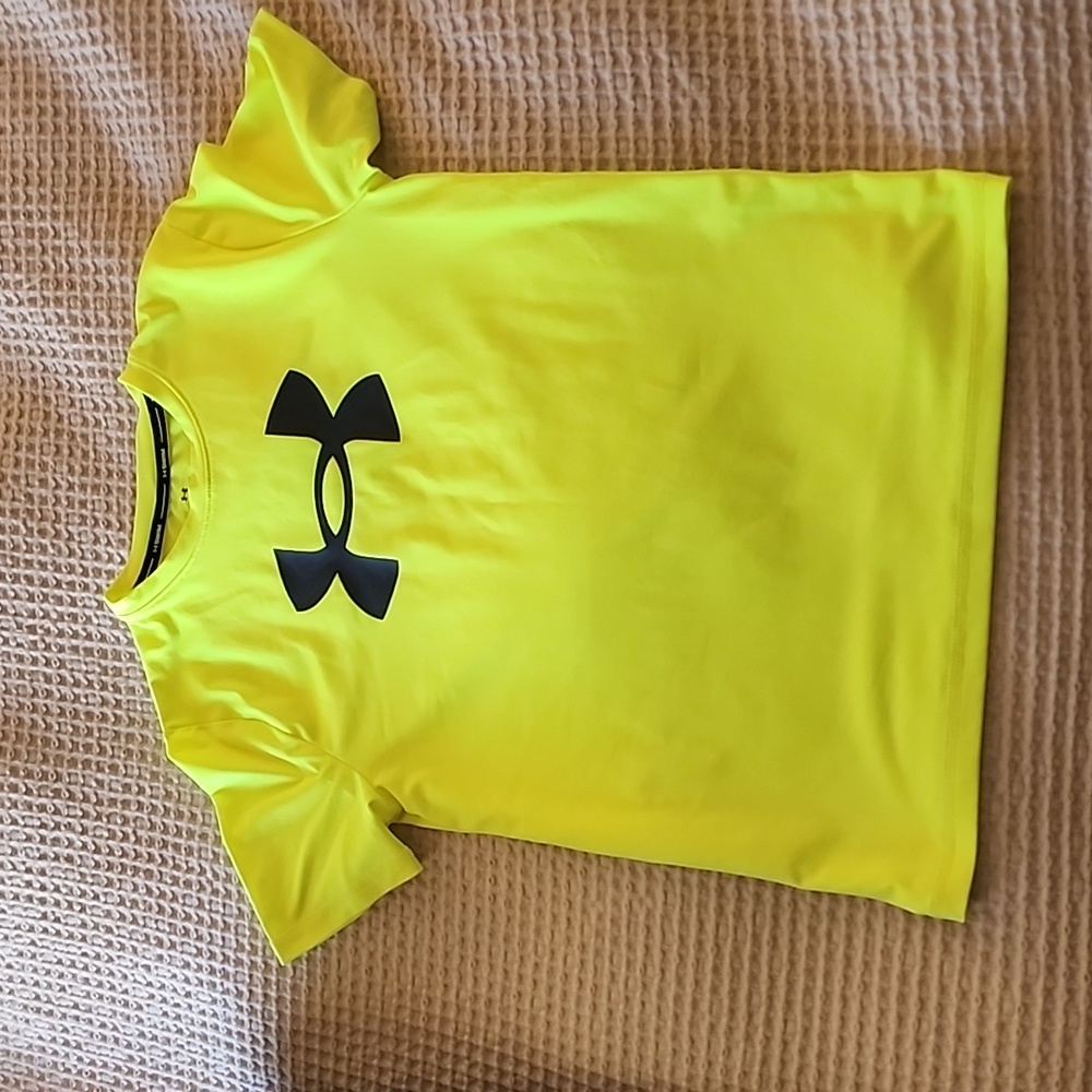 Boys under armor lime green